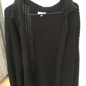 HoneyPunch open face mock collar sweater